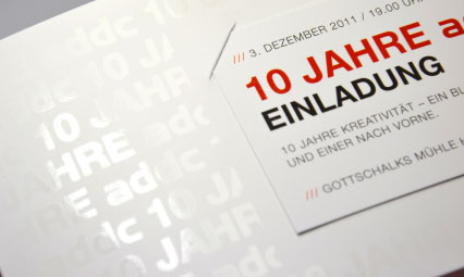 10 Jahre addc Einladung