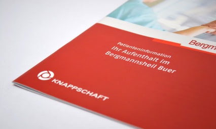 Bergmannsheil Buer Patienteninformationsbroschüre Cover Logo