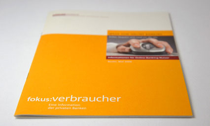 Bankenverand Broschüre Online Banking Cover