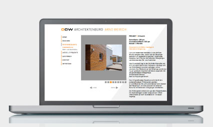 aaw Architekturbüro Website Referenzobjekte Einfamilienhäuser